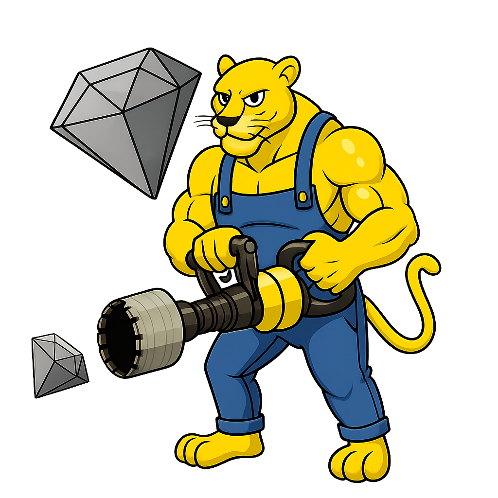 Arbeiter auf Gerüst