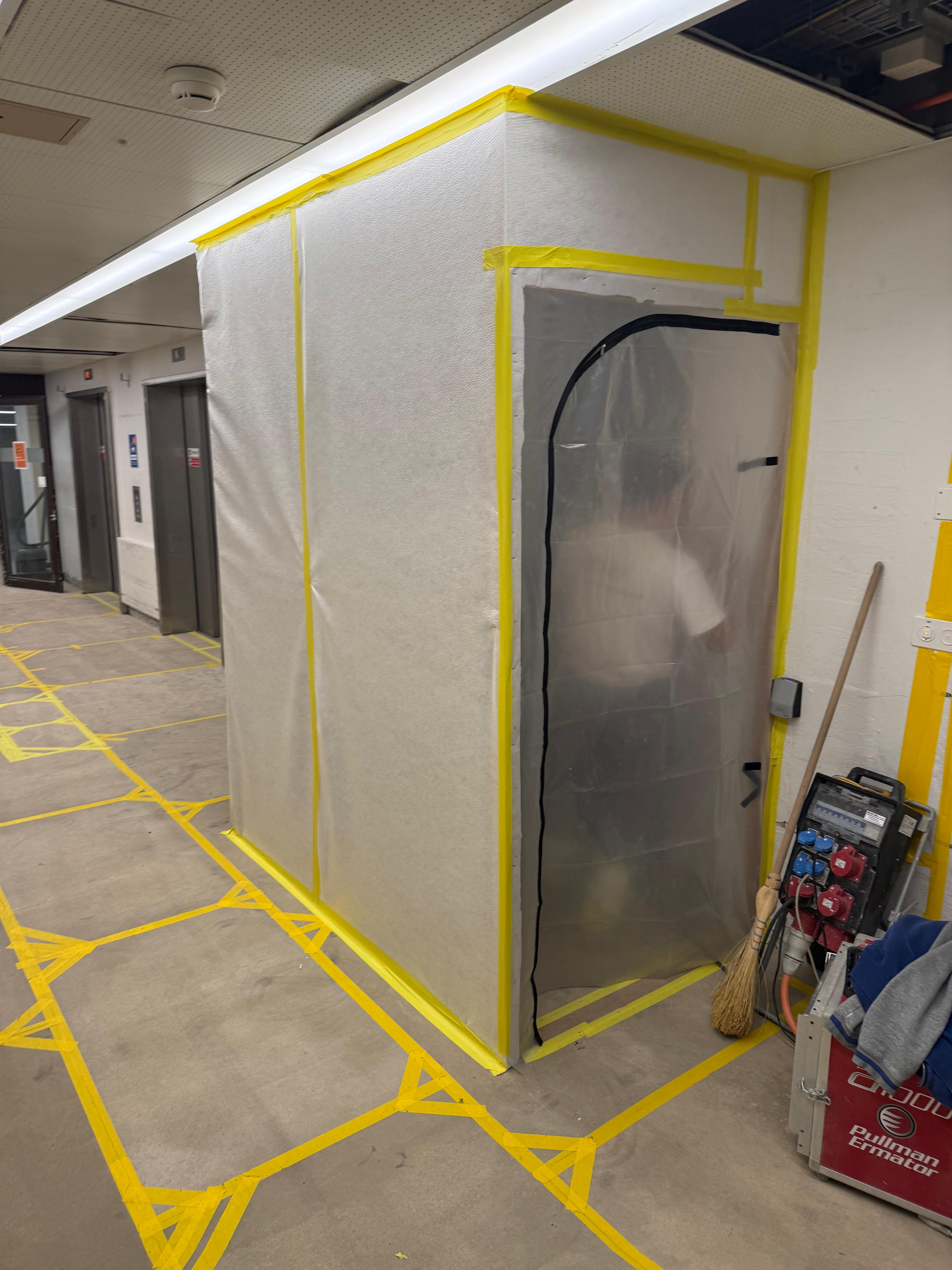 Abdecken & Staubwände